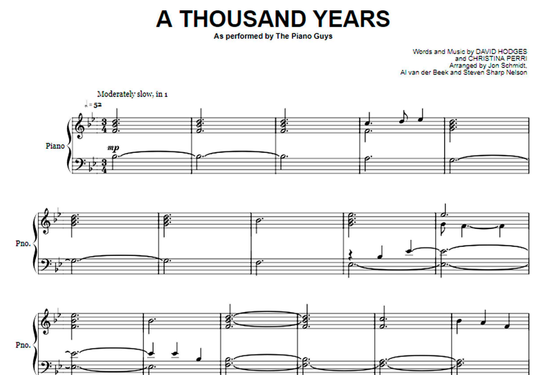 The Piano Guys-A Thousand Years