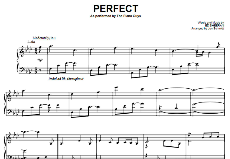 The Piano Guys-Perfect