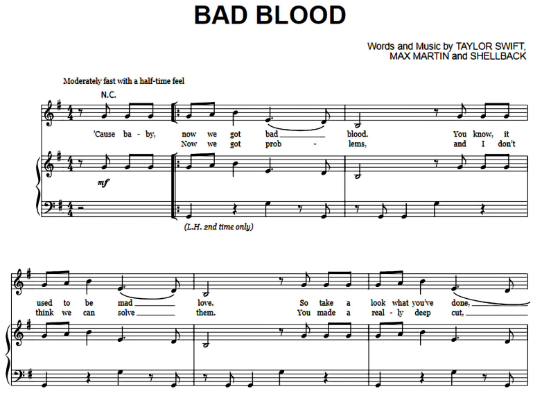Taylor Swift-Bad Blood
