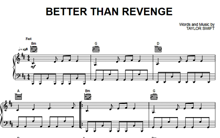 Taylor Swift-Better Than Revenge
