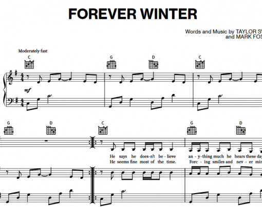 Taylor Swift-Forever Winter