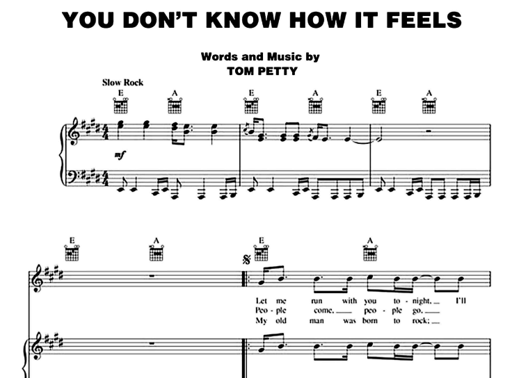 Tom Petty-You Don’t Know How It Feels
