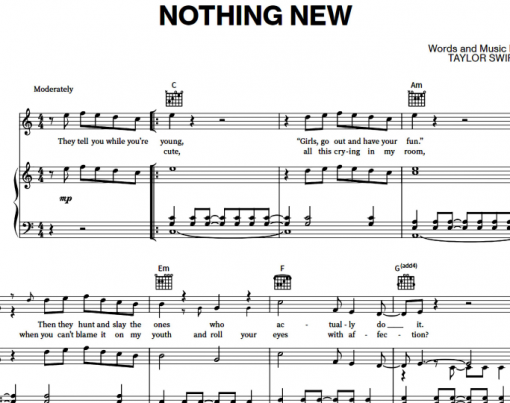 Taylor Swift-Nothing New