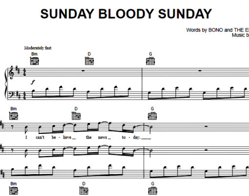 U2-Sunday Bloody Sunday