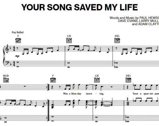 U2-Your Song Saved My Life