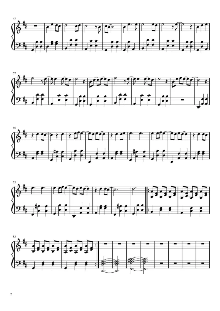 Je Te Laisserai Des Mots Patrick Watson thepianonotes Sayfa 2 jpg