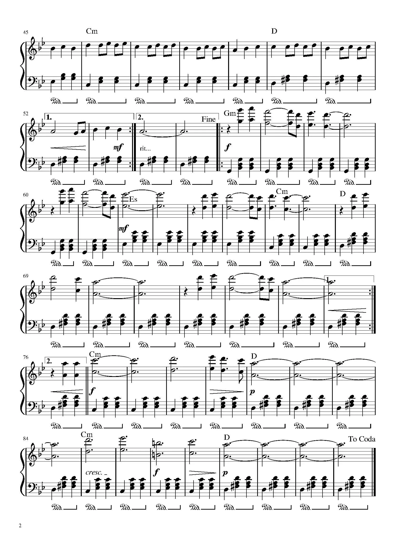 Evgeny Grinko Valse Piano Free Sheet Music (PDF)