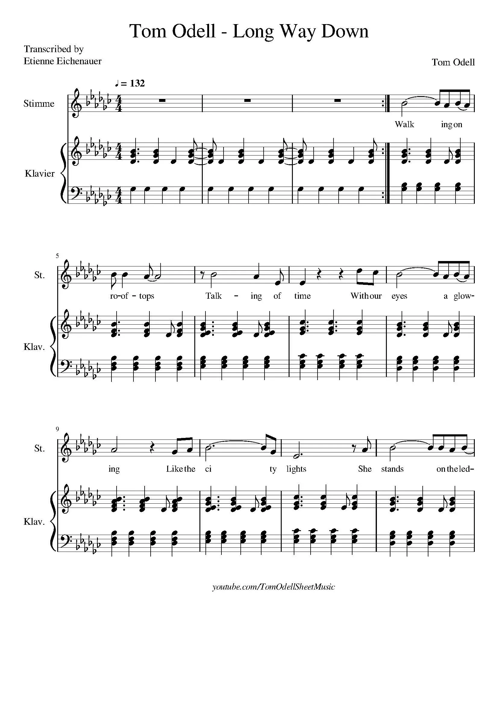 Long Way Down – Tom Odell