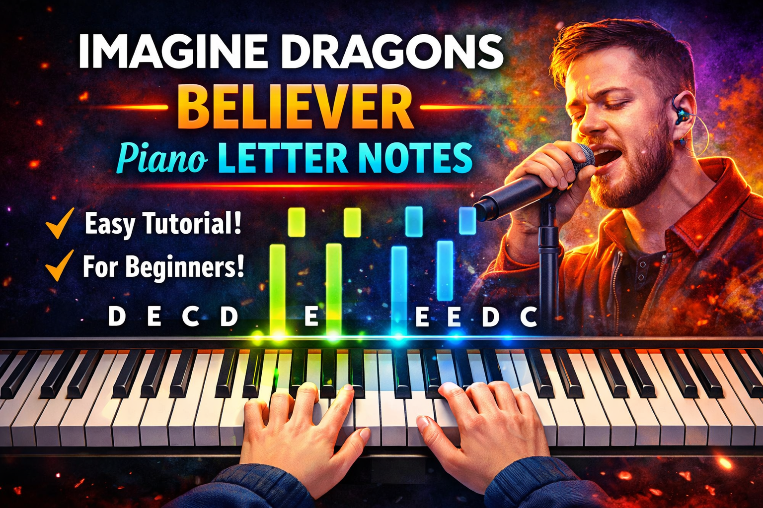 Believer – Imagine Dragons Letter Notes